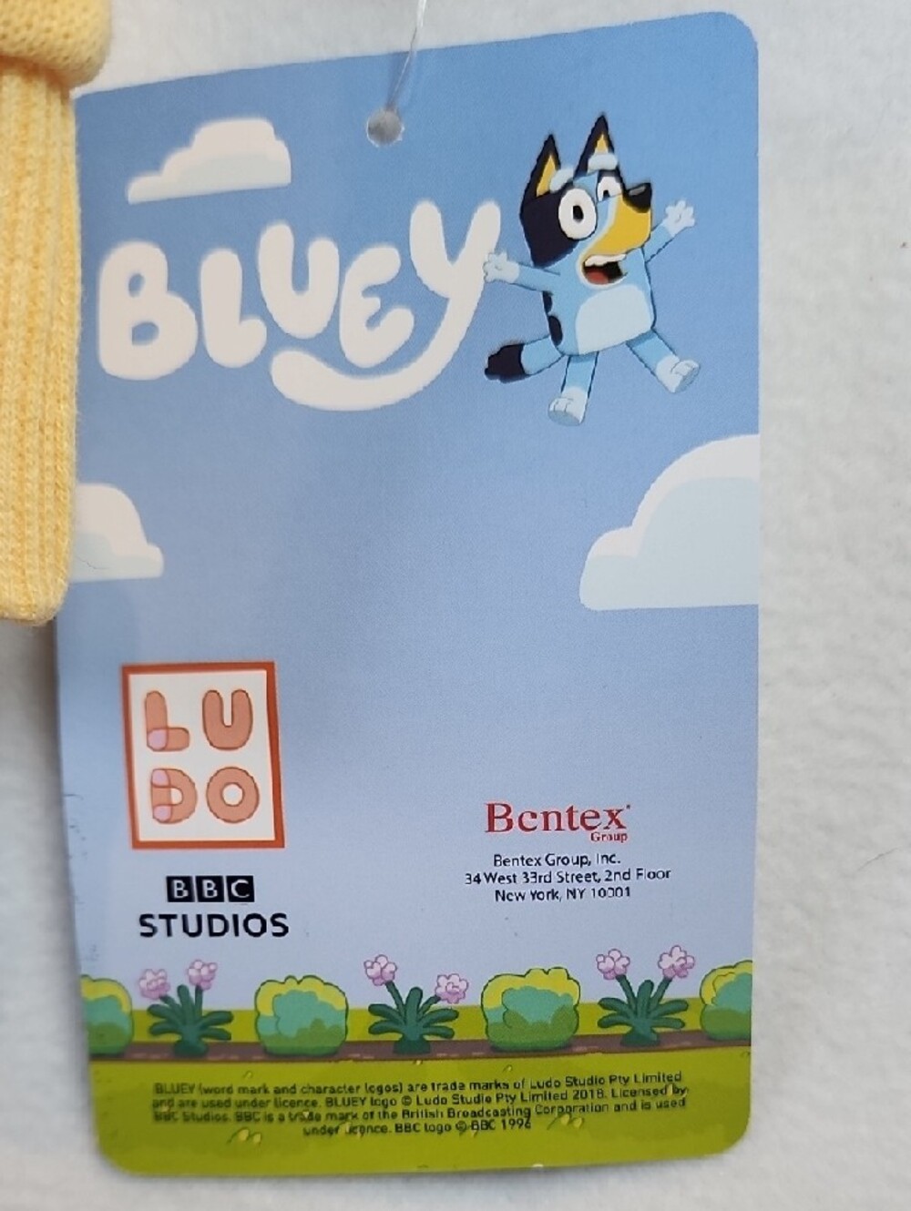 Bluey Girls Yellow & Blue 2pc 'Wow So Beautiful' Bluey Kids Set - Picture 4 of 13